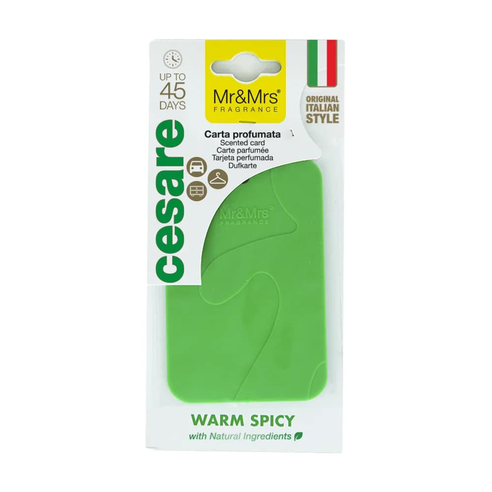Освежувач CESARE Картица Зелена 299095 - слика 1