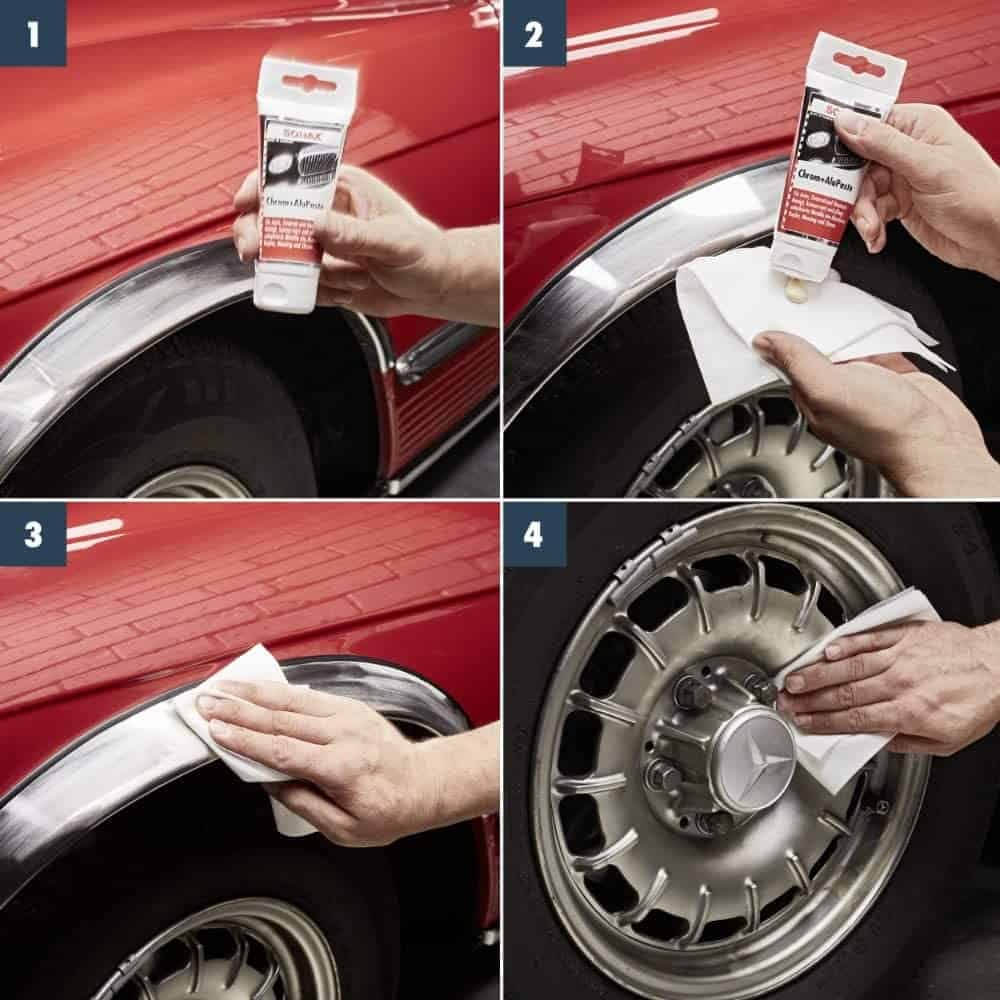 Хром и Алуминиум паста - Sonax 308000 - слика 2