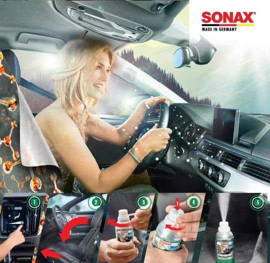 Чистач на авто клима - Sonax 323100 - слика 2