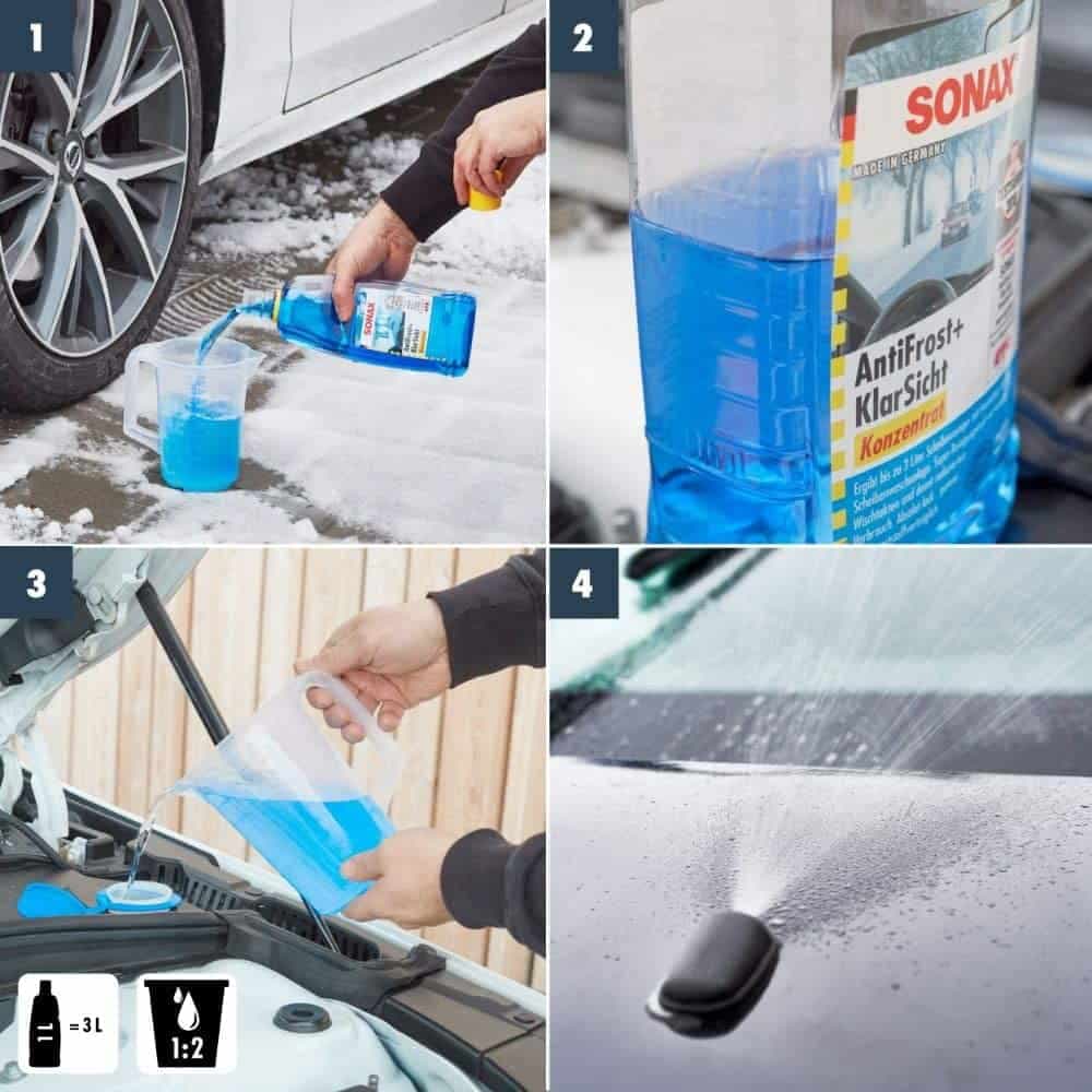 Против замрзнување и чист видик Sonax - концентрат 332300 - слика 2