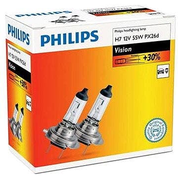 PHILIPS сијалици H7 Vision 2 kom kutija 374322 - слика 1