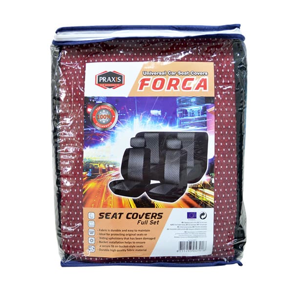 Навлаки за седишта - FORCA crni 456457 - слика 1