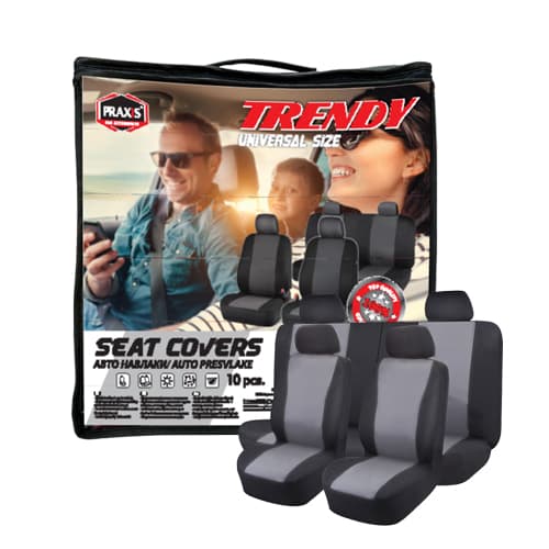 Навлаки универзални ТРЕНДИ, сиви 456461 - слика 1