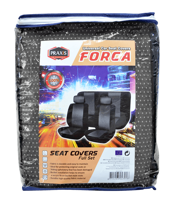 Навлаки за седишта - FORCA sivi 456465 - слика 2