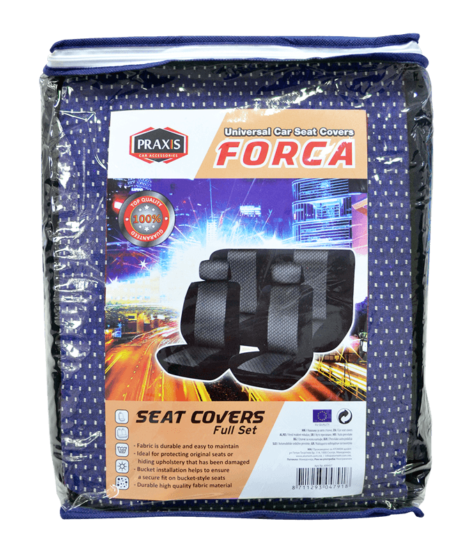 Навлаки за седишта - FORCA plavi 456466 - слика 2