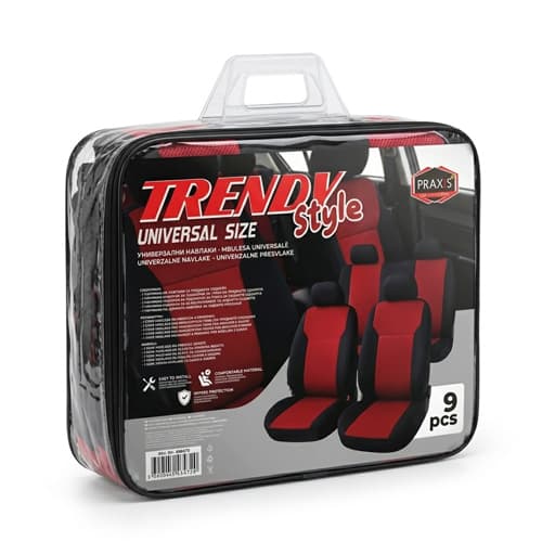 Navlaki  TRENDI STAJL crno-crveni 456472 - слика 1