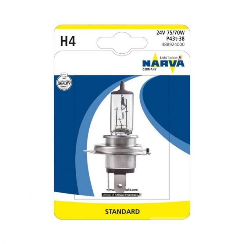 Сијалица Narva H4 75/70W 24V blister 488928 - слика 1