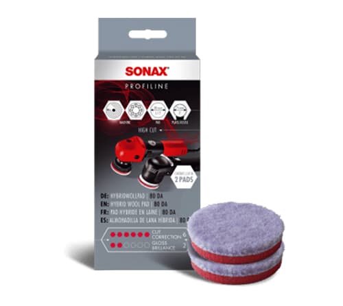 Sonax хибриден пад за полирање 80 2kom 494041 - слика 1