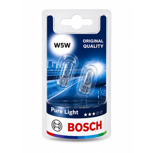 Bosch убодна сијалица 5V W2 1*9 W5W блистер 496727 - слика 1