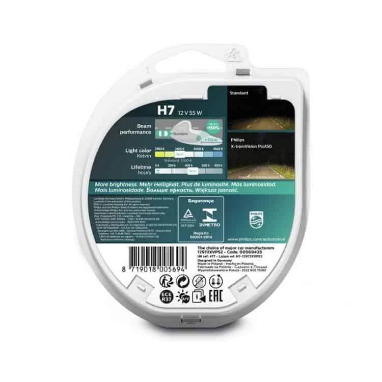 PHILIPS сијалици H7 Xtreme Vision Pro150 569428 - слика 2