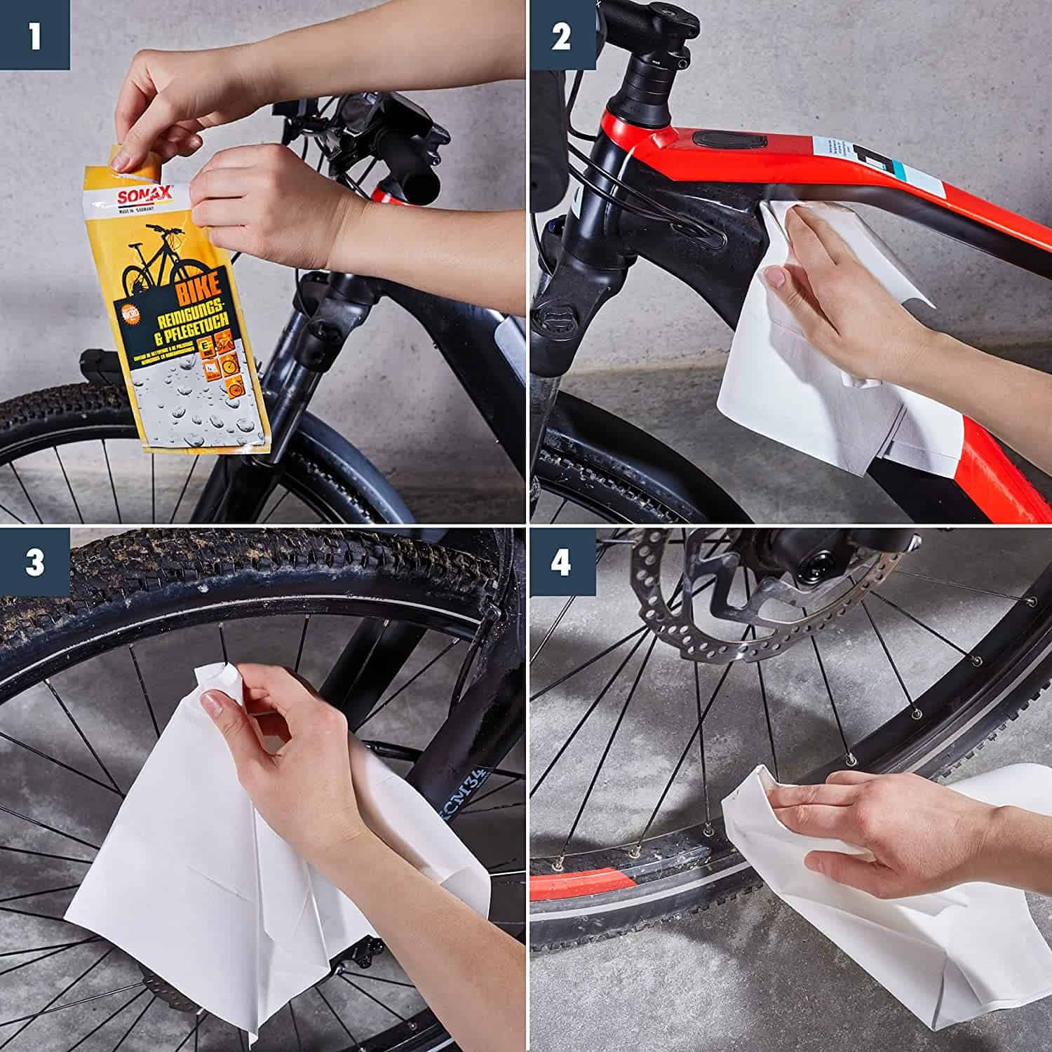 Микрофибер крпа за велосипеди - Sonax 852000 - слика 3