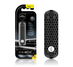 Освежувач АРОМА ПОЛИМЕР HEX black 877044 - слика 2