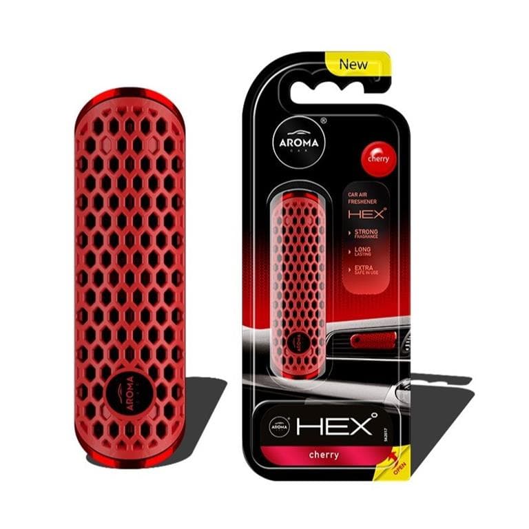 Освежувач АРОМА ПОЛИМЕР HEX cherry 877045 - слика 1