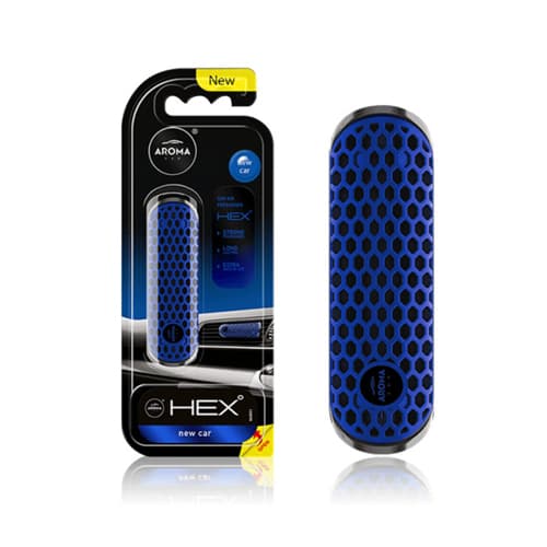 Освежувач АРОМА ПОЛИМЕР HEX new car 877061 - слика 1