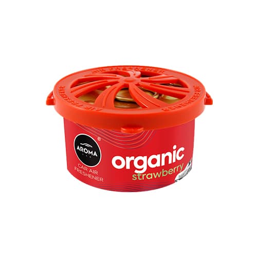 Освежувач Aroma car organic - Strawberry 999565 - слика 1