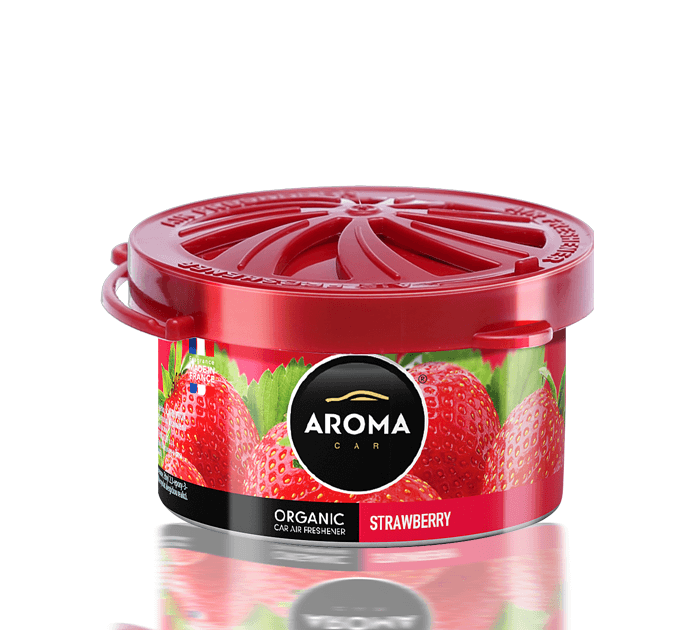 Освежувач Aroma car organic - Strawberry 999565 - слика 2