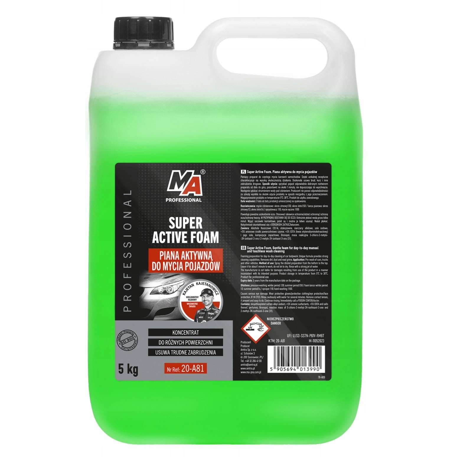 MА Professional Aктивна пена Стронг 5l 2062