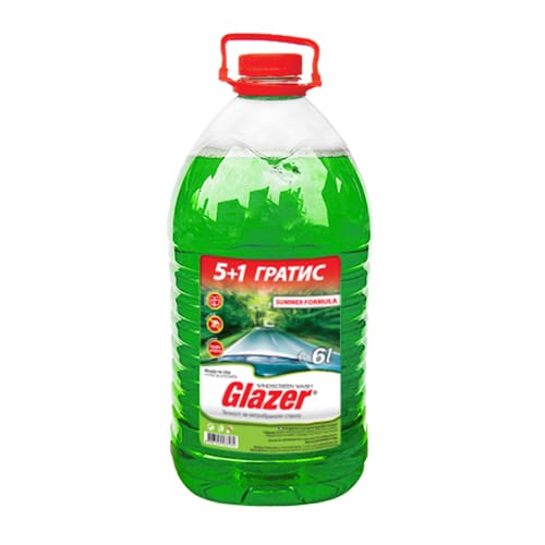 Течност за стакло летно Glazer 5 + 1Л. 3381