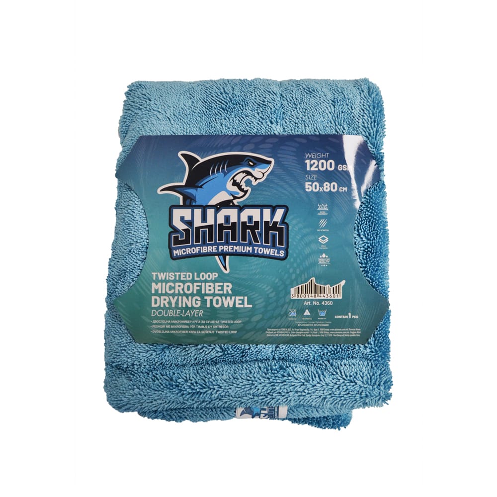 SHARK Микрофибер крпа за сушење двослојна 50*80 (4360)