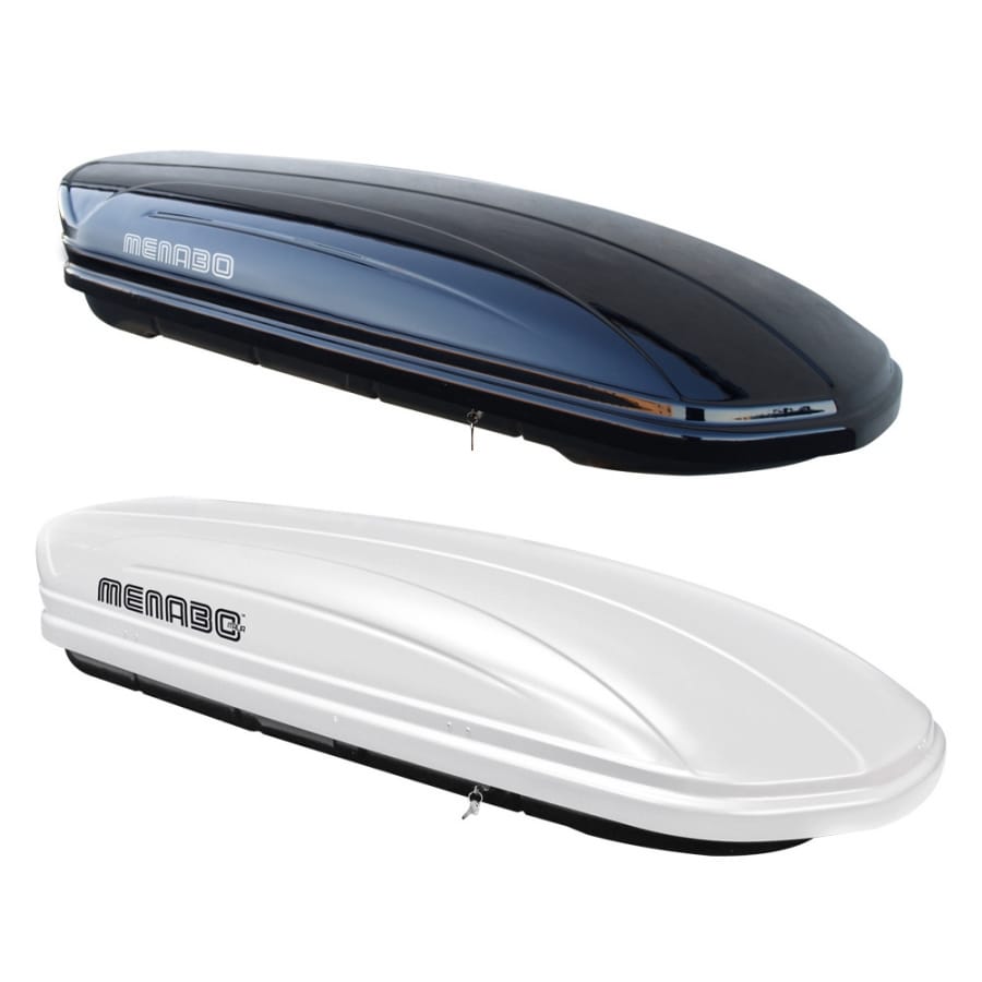 Кровен куфер Menabo - MANIA 460 ABS бел 5342