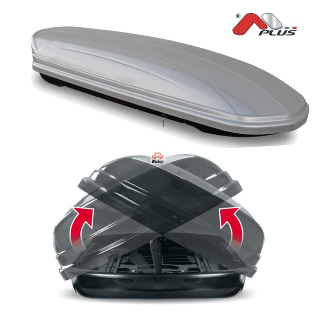 Кровен куфер MANIA 460 DUO ABS сребрен 5355