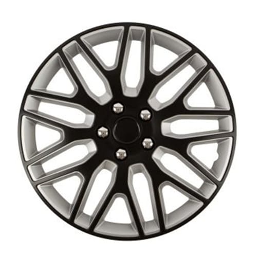 Wheel Covers DAKAR NC blek/silver15"