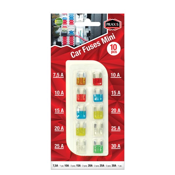 Осигурачи мини Praxis - гарнитура нож. 32900