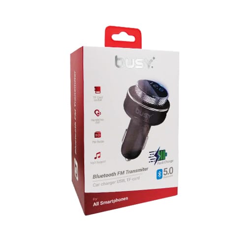 ФМ Трансмитер со блутут БИЗИ 50689