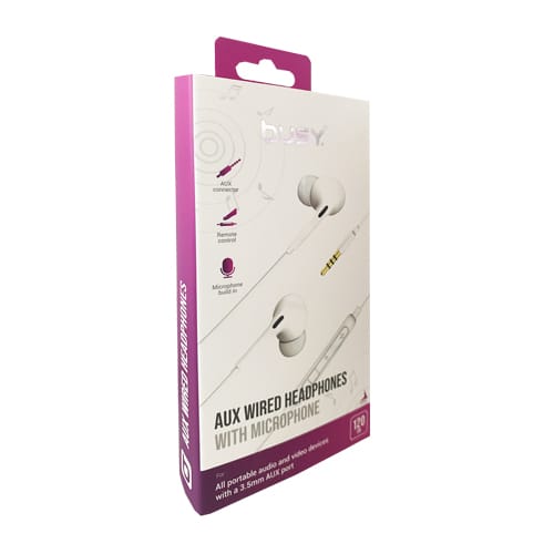 Busy AUX Wired earbuds – 51041