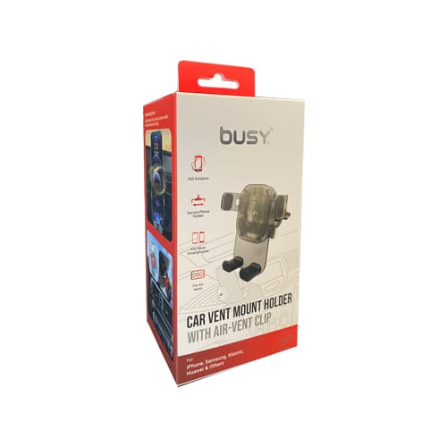 Држач за мобилен транспарентен Busy (51043)