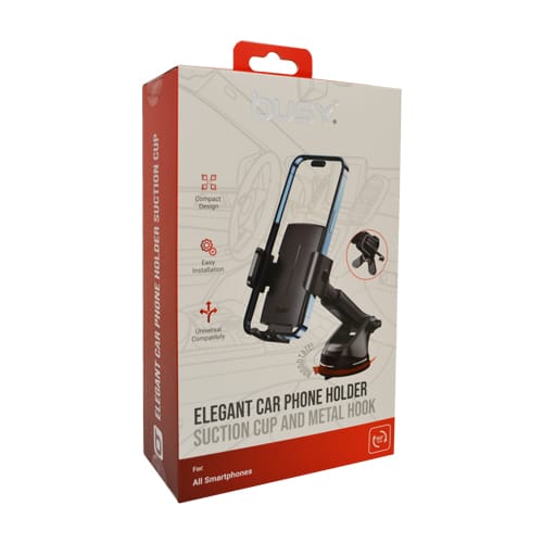 Car Holder 2 in 1 Suction Strong Hold Elegant (51058)