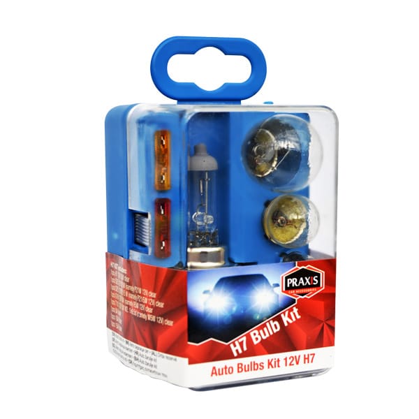 Сет сијалици, Praxis - H7, 12V 52302