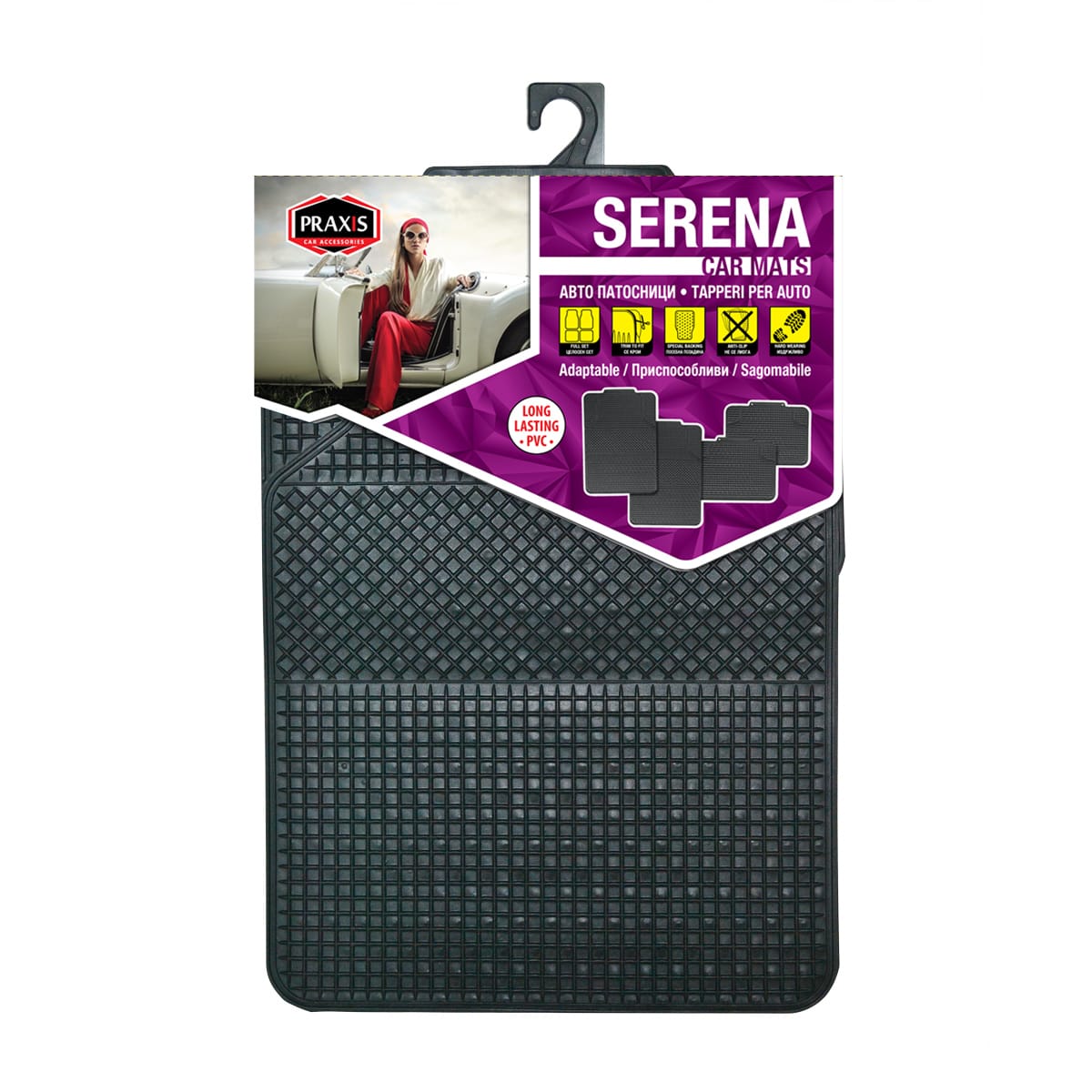 Патосници црни Praxis - SERENA 052411