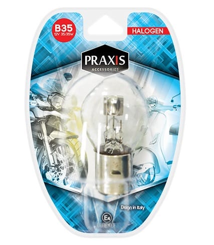 Авто сијалица за жмигавец Praxis - B35, 12V, 35/35W 52527