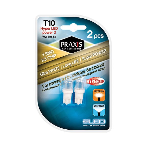 Сијалица Praxis - T10 1SMD/5050 Light Pipe 54003