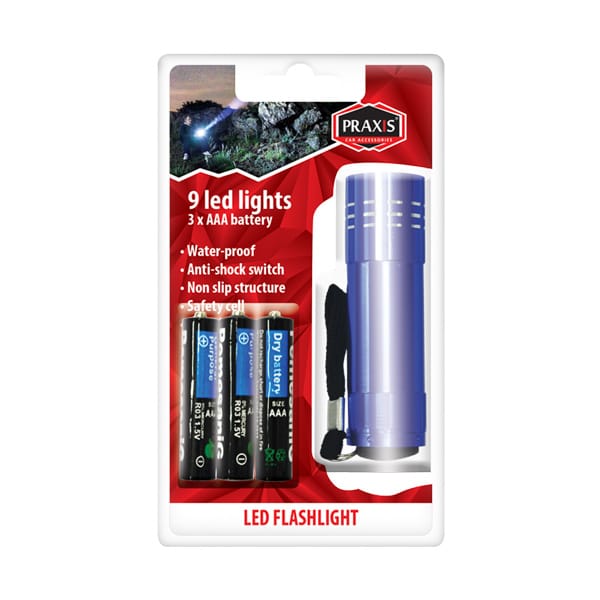 Лед светилка Praxis - со батерии 72796