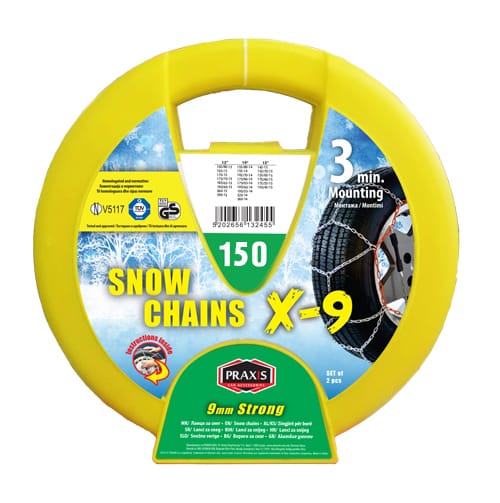 Ланци за снег Праксис 9мм тип 150