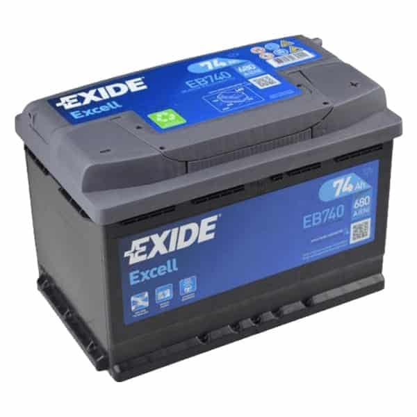 AKUMULATOR EXIDE EB740 74AH D+