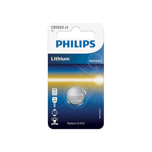 PHILIPS BATERIJA CR1620 MINI LITIUM 1 106130