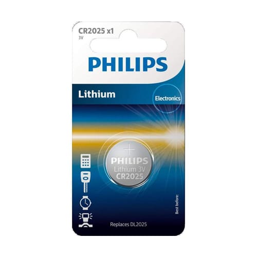 PHILIPS BATERIJA CR2025 MINI LITIUM 1 106178