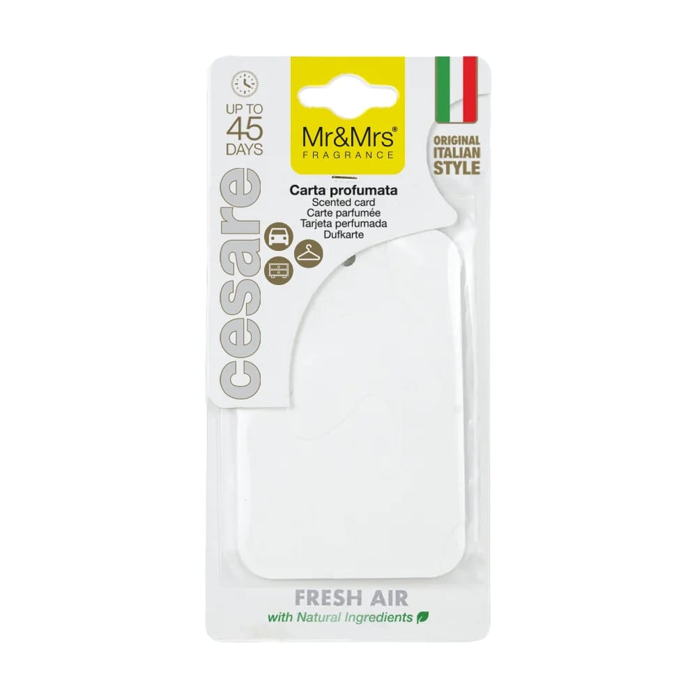 Освежувач CESARE Картица Бела 291181