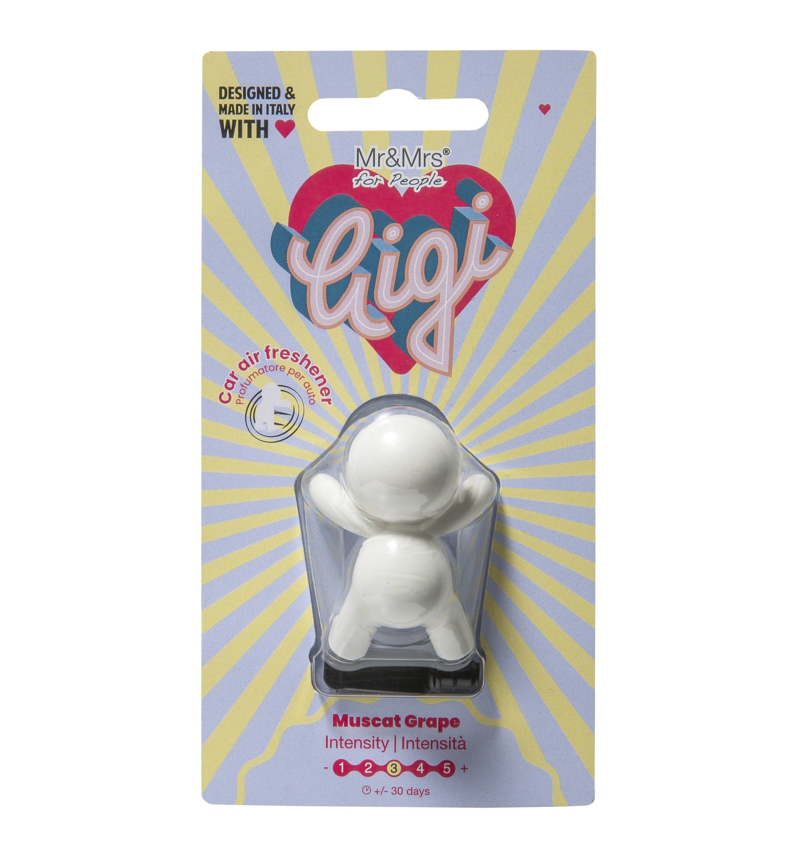 Освежувач GIGI Грозје мускат Црвен 294625