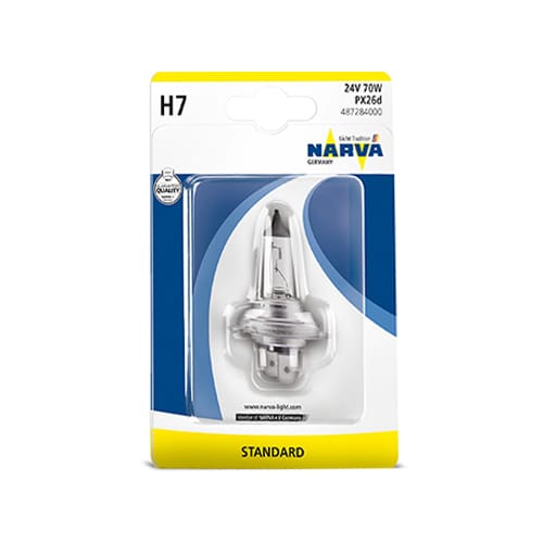 Сијалица Narva H7 70W 24V blister 487288