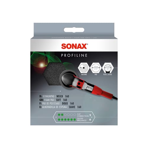Сунѓер за полирање сив 160 екстра мек - Sonax 493241