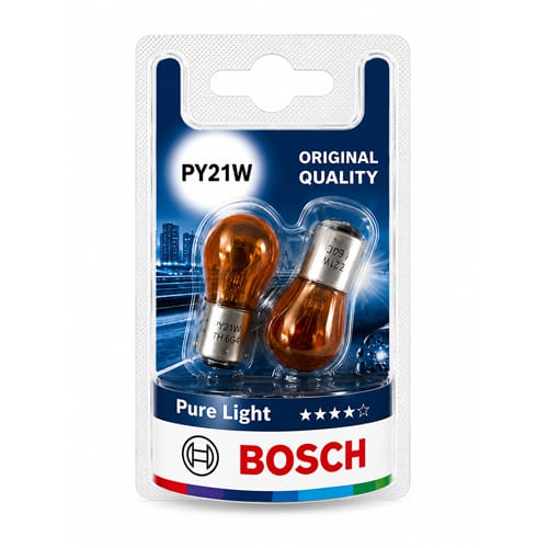 Сијалица убодна Bosch 12V PY21W ECO zolta 581 496827