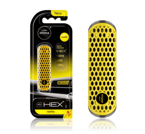 Освежувач АРОМА ПОЛИМЕР HEX vanilla 877053
