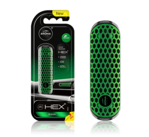 Освежувач АРОМА ПОЛИМЕР HEX limon 877054