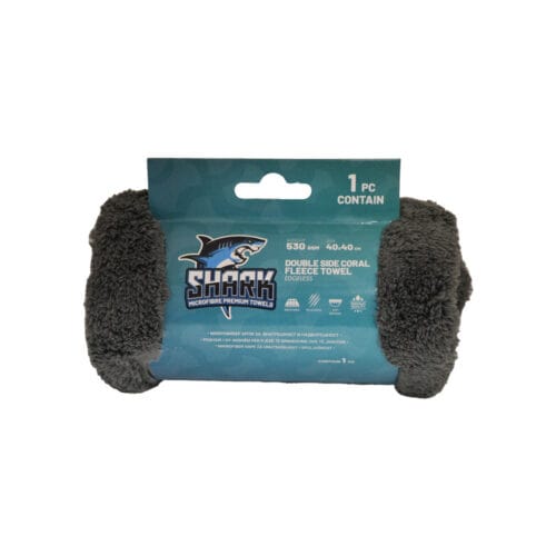 Shark Double Side Coral Fleece 40×40см – 530 GSM.