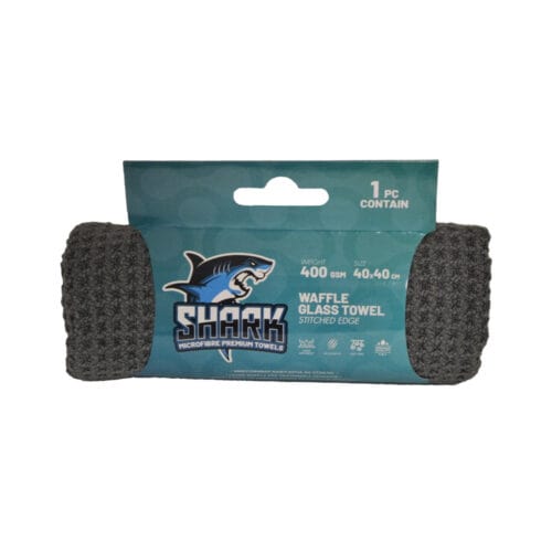 Shark Waffle микрофибер крпа за стакла 40x40 400GSM