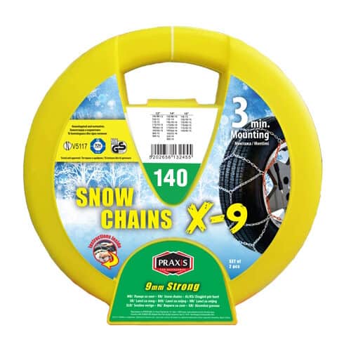 Ланци за снег Praxis – 9 мм – тип 140 – 92140